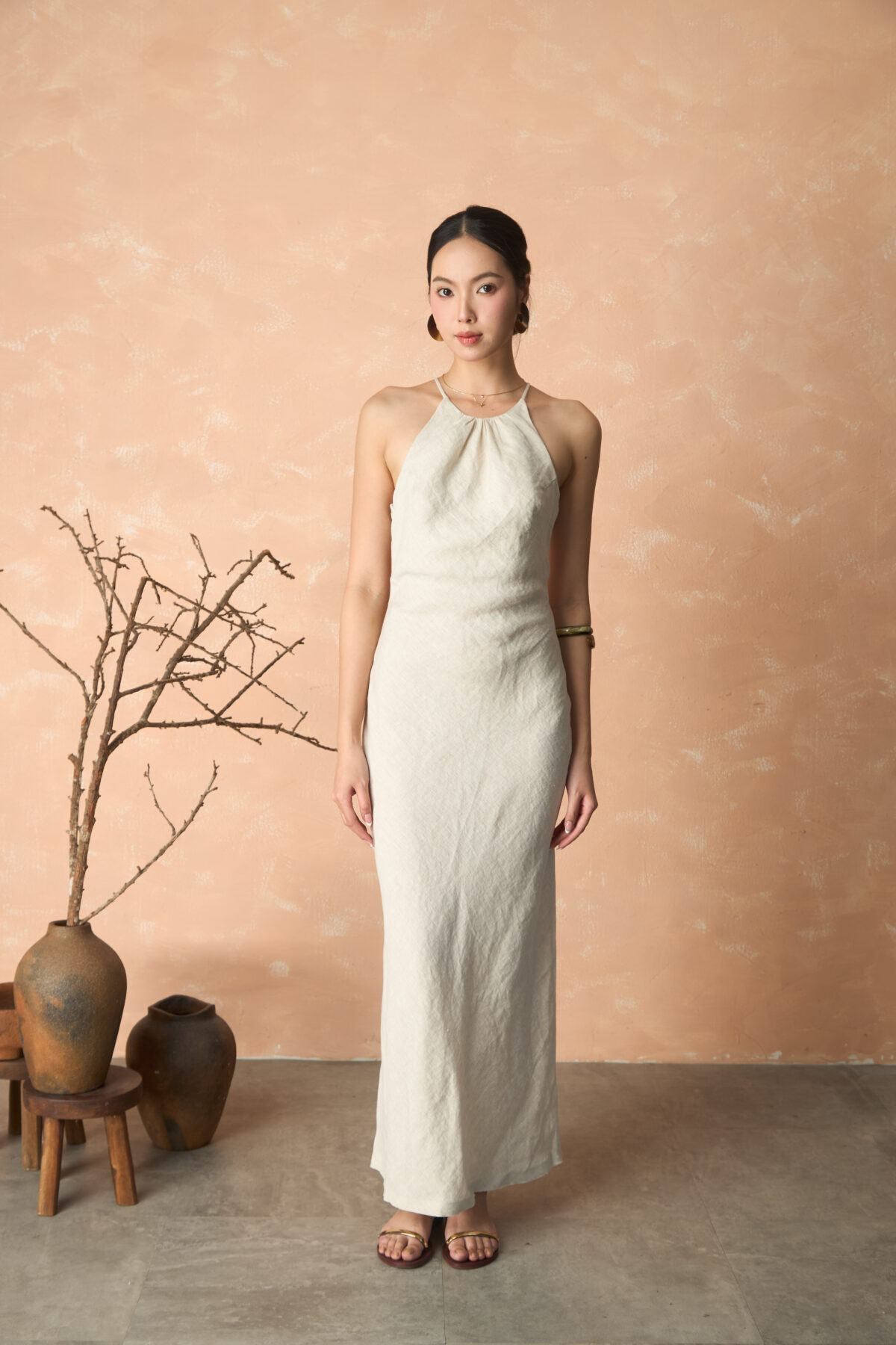 Váy Emi | Linen | Natural