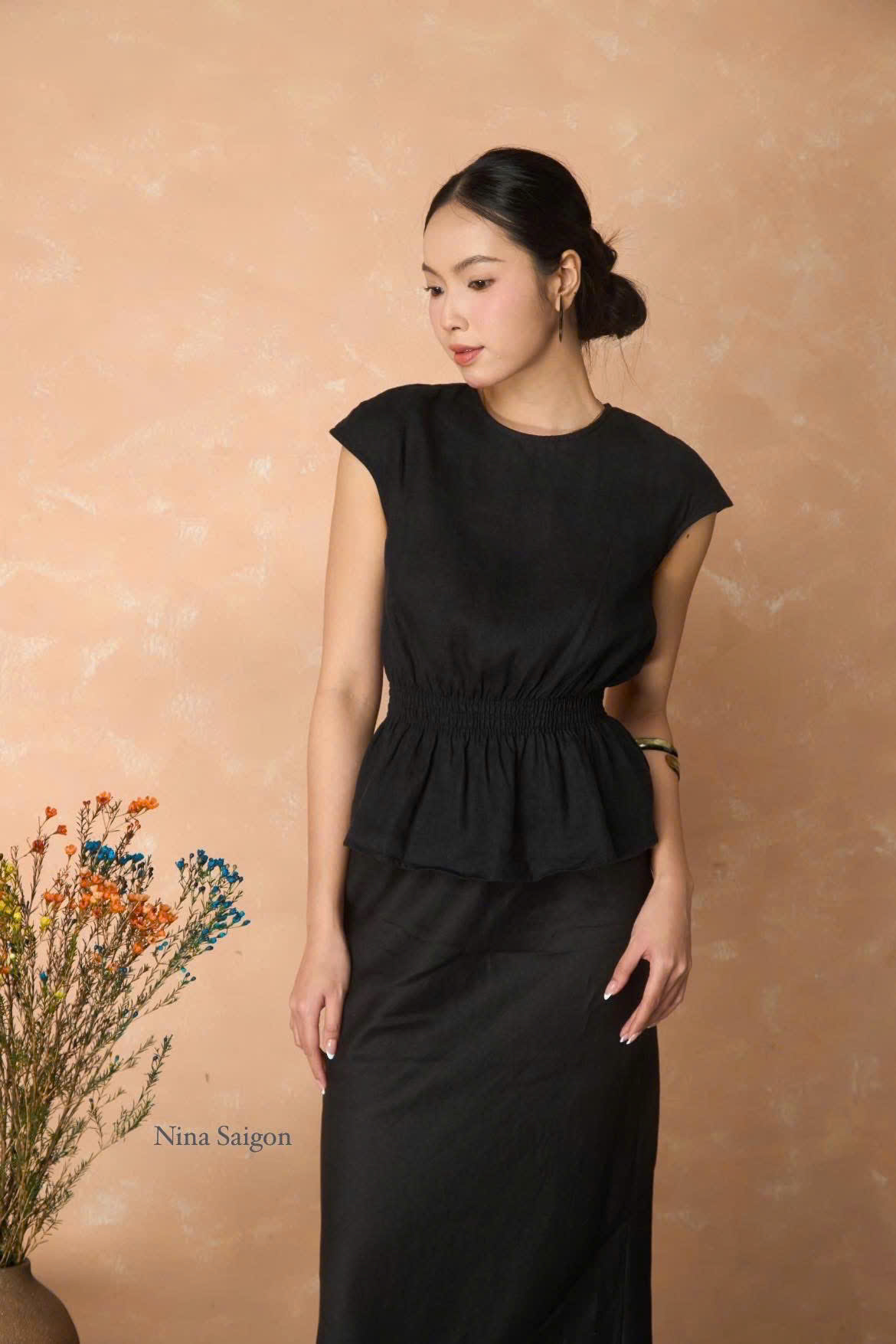 Áo Emi – Chất liệu vải lanh nguyên chất cao cấp - Ảnh 5