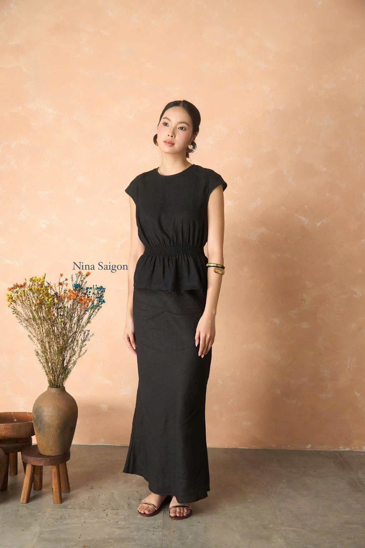 Áo Emi – Chất liệu vải lanh nguyên chất cao cấp - Ảnh 4