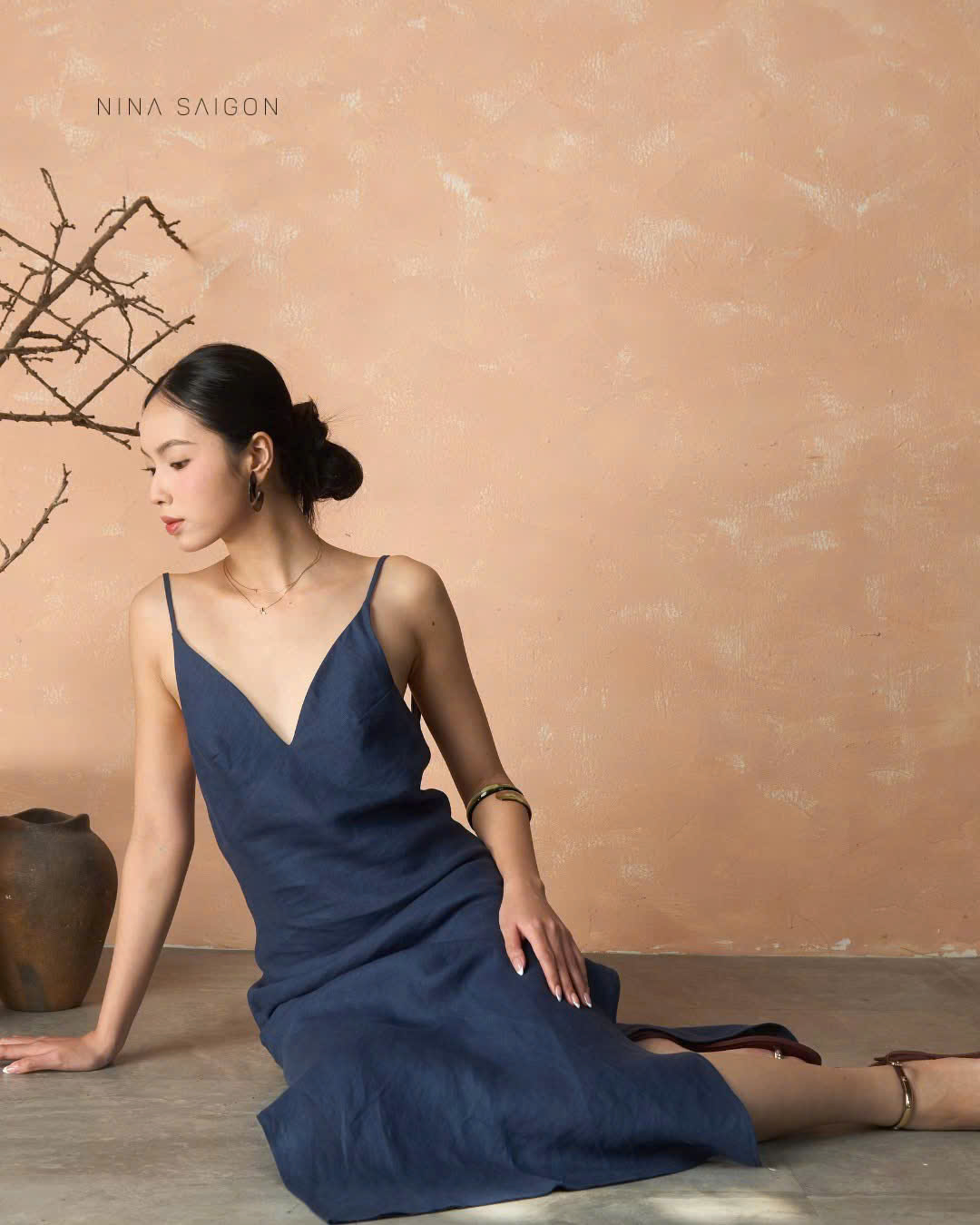 Đầm Emi – Chất liệu lụa cao cấp - Ảnh 3